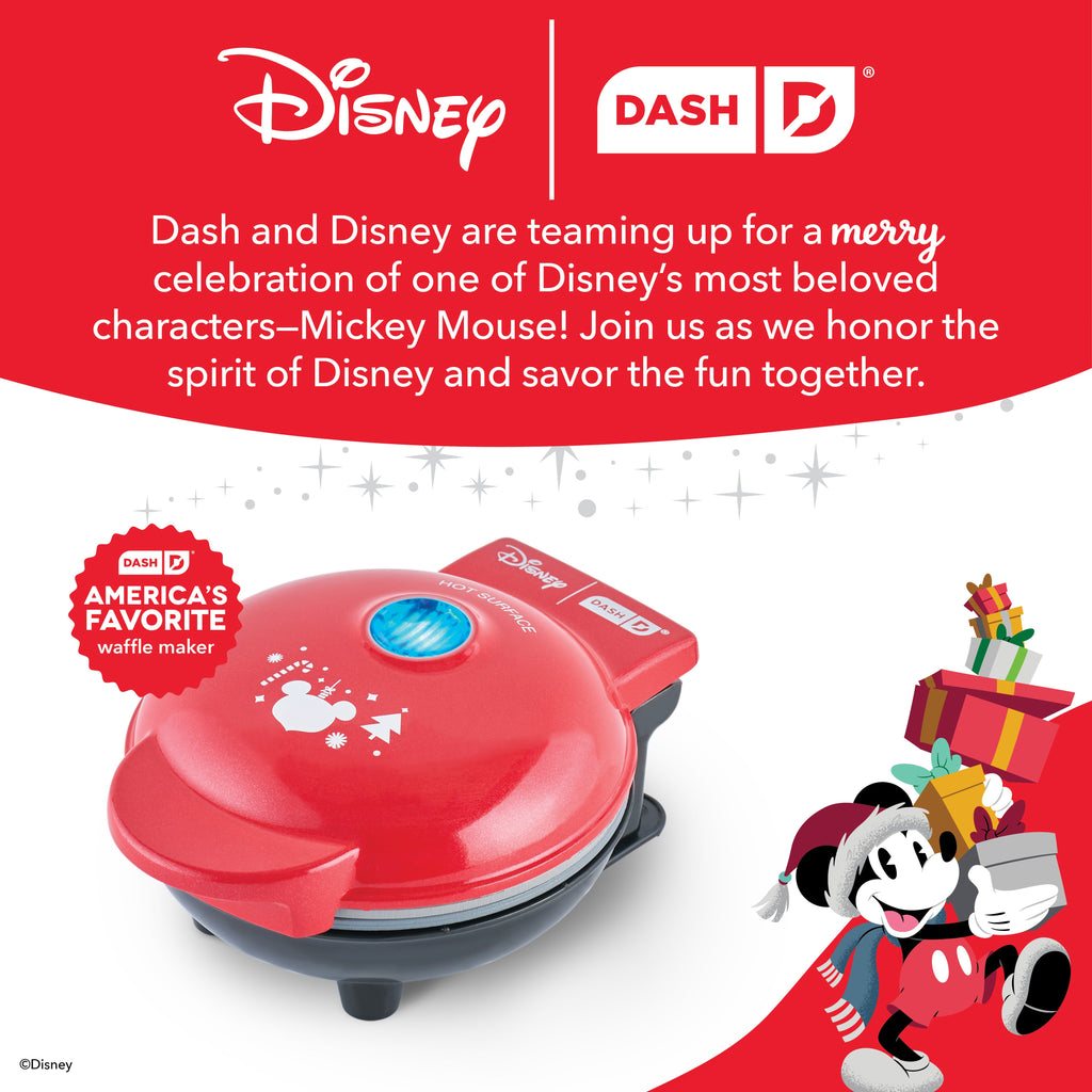 Mickey Mouse Santa Mini Waffle Maker
